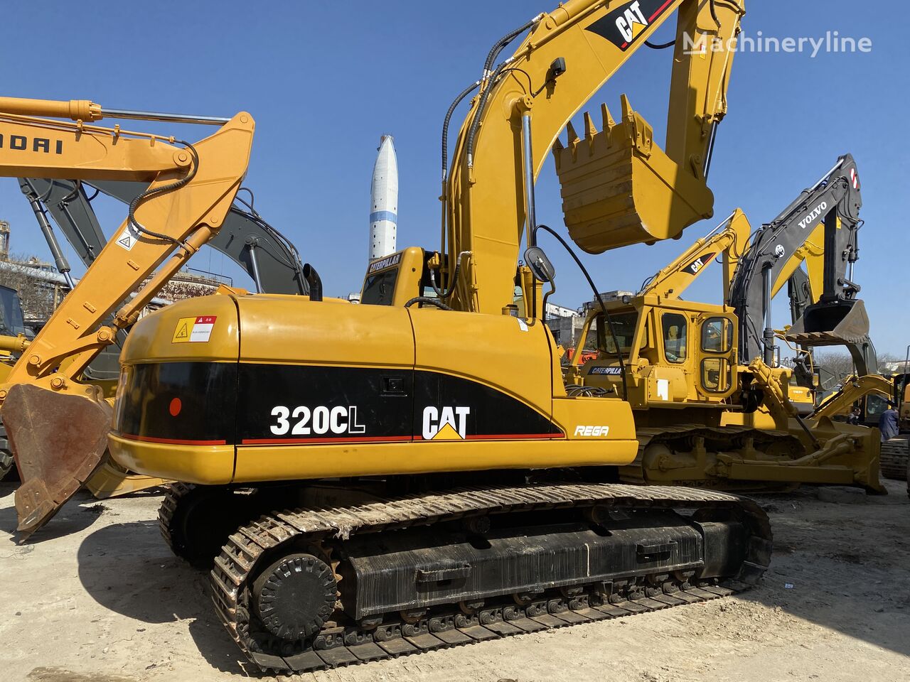 Caterpillar 320CL excavadora de cadenas