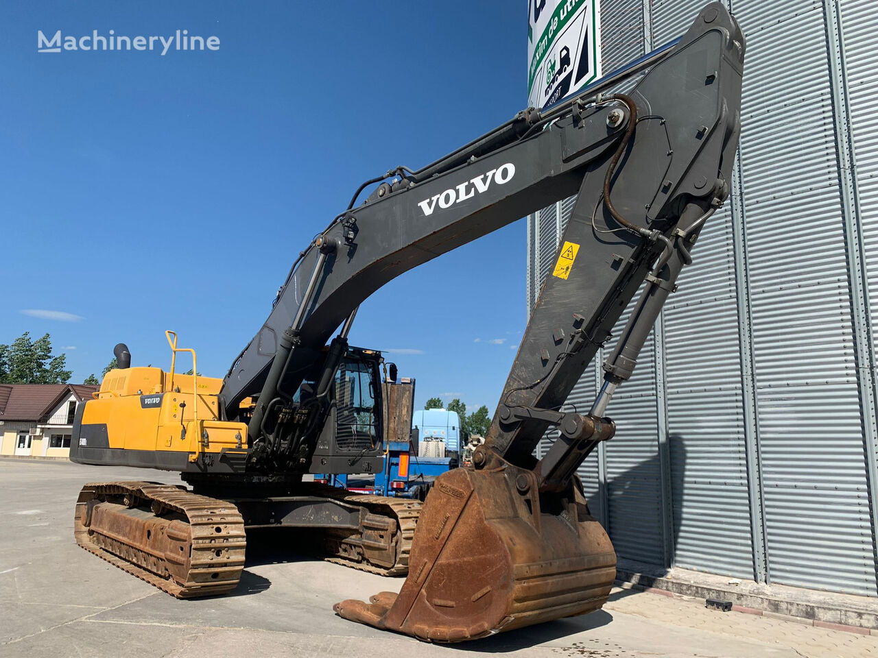 Volvo EC480DL Excavator pe Senile excavadora de rueda de cangilones