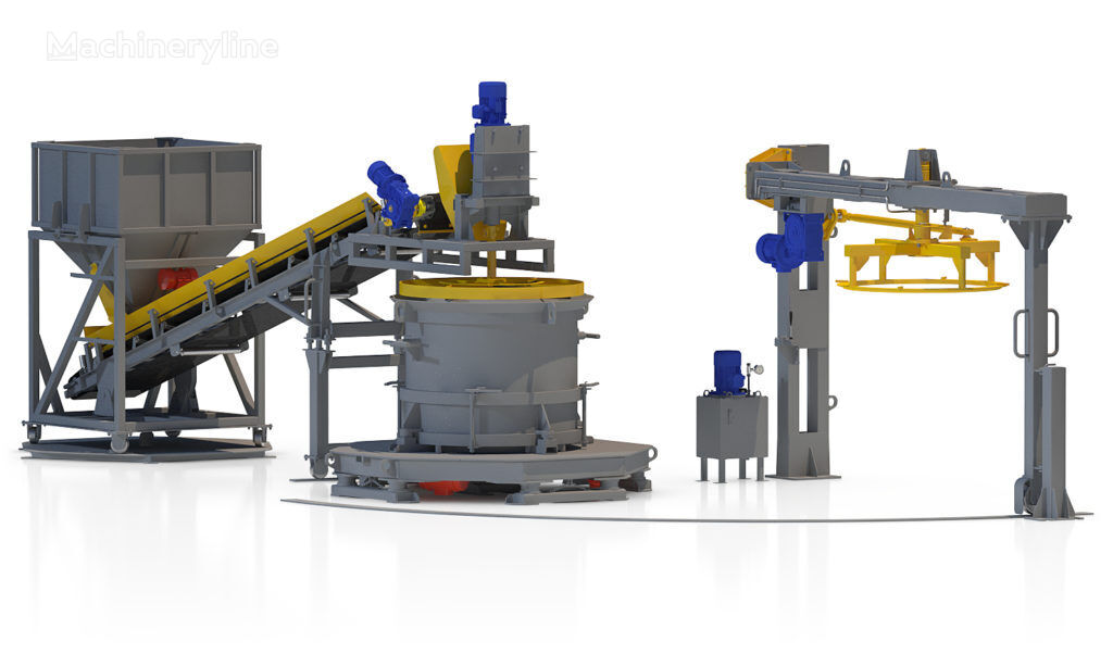 ZZBO Vibropress KS20 s betonoukladchikom máquina para fabricar bloques de hormigón nueva