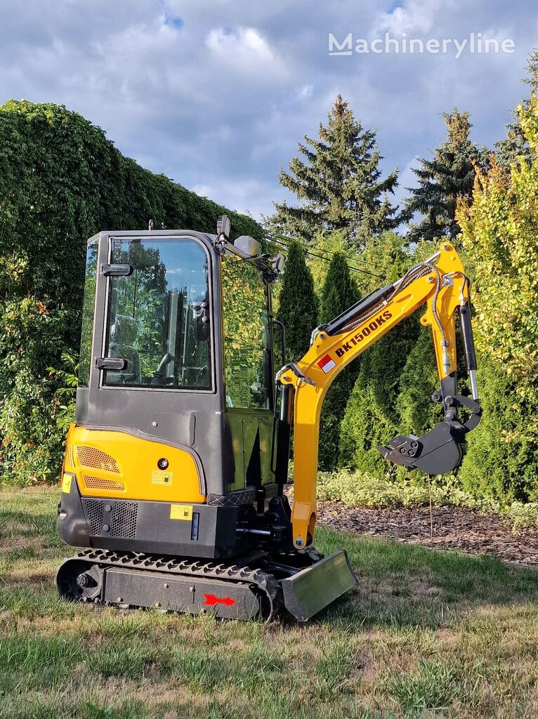 Berger Kraus Mini Koparka Berger Kraus BK1500KSR z kabiną osprzętem YANMAR miniexcavadora nueva