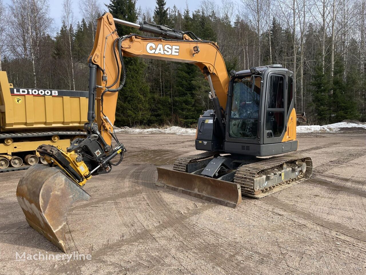 Case CX 85 DSR miniexcavadora