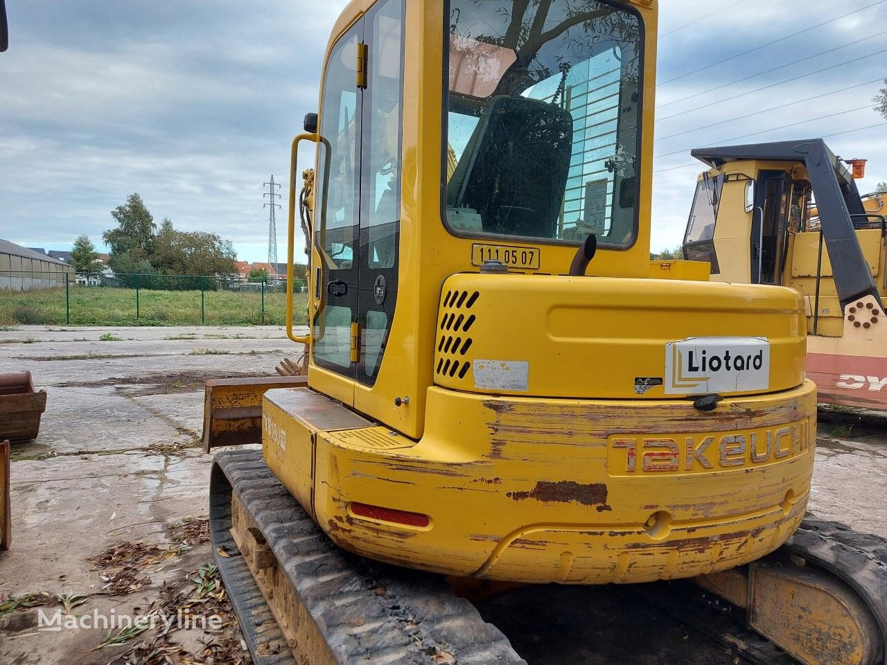 Takeuchi TB180 miniexcavadora