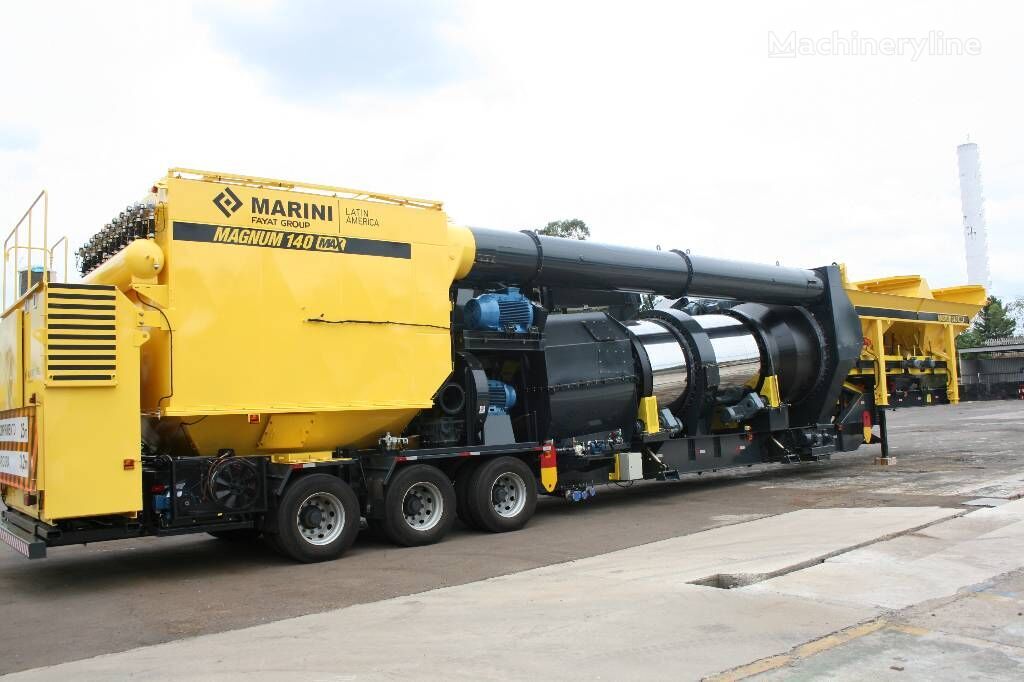 Marini Magnum 140 * mobile asphalt plant planta de asfalto nueva