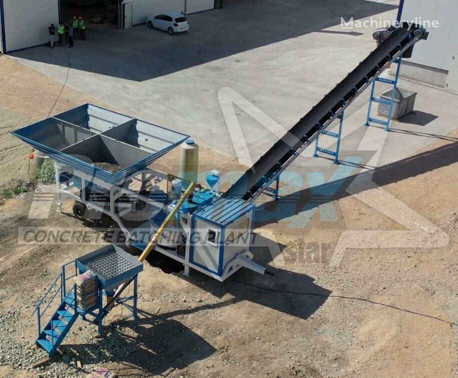 Promax Mobile Concrete Batching Plant M35-PLNT (35m3/h) planta de hormigón nueva
