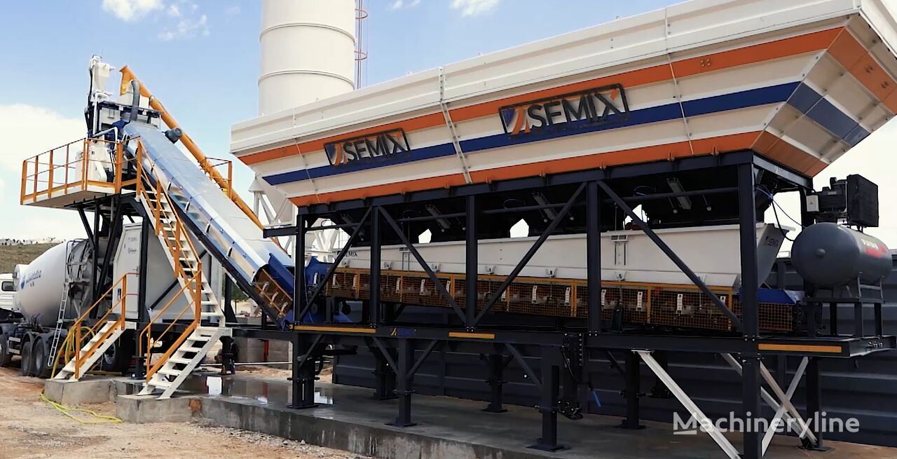 Semix  Mobile 60 S4 MOBILE CONCRETE BATCHING PLANTS 60m³/h planta de hormigón nueva