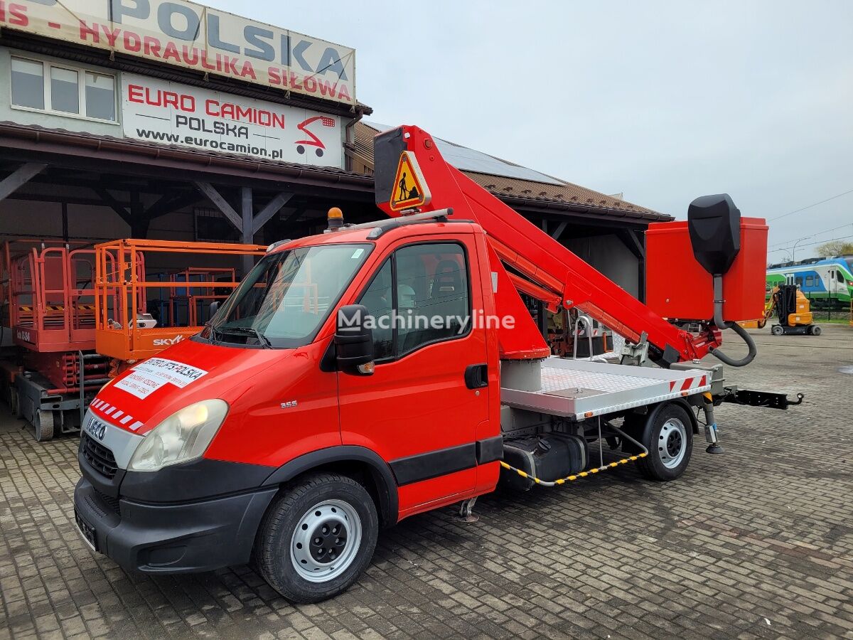 IVECO Daily 35S11 - 17 m GSR E179T full hydraulic !! BEST !! plataforma sobre camión